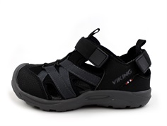 Viking black/charcoal sandal Adventure